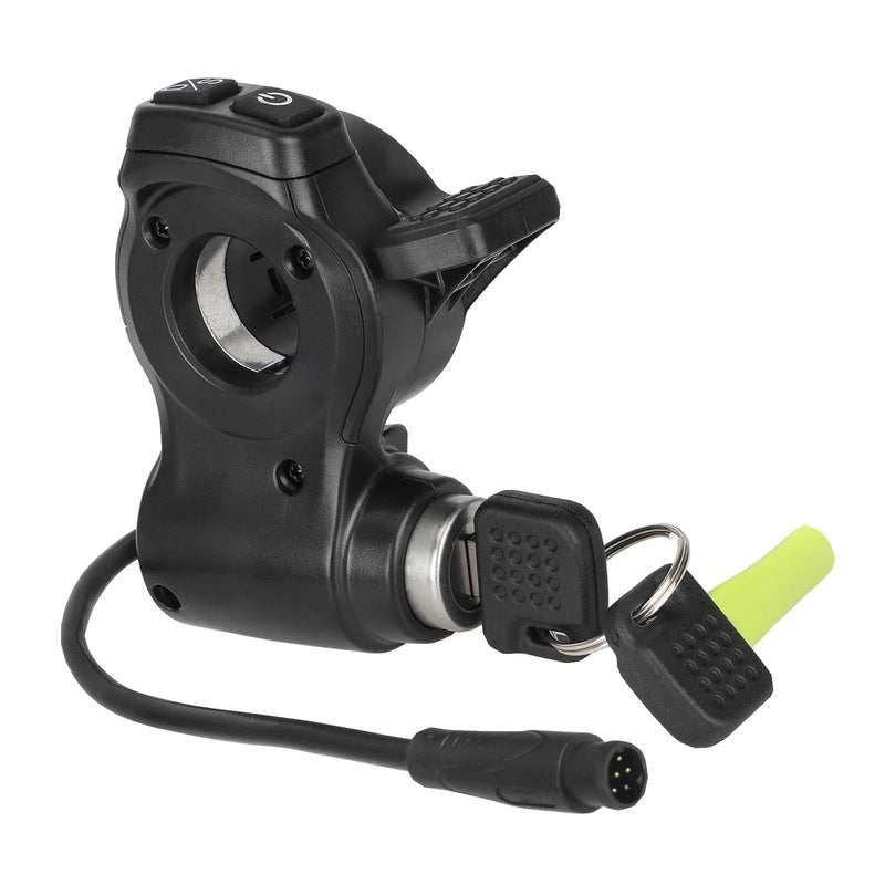 Suitable for Kukirin G2Master Electric Scooter: Double-Key Electric Door Lock & Thumb Throttle, Electric Scooter Accessories