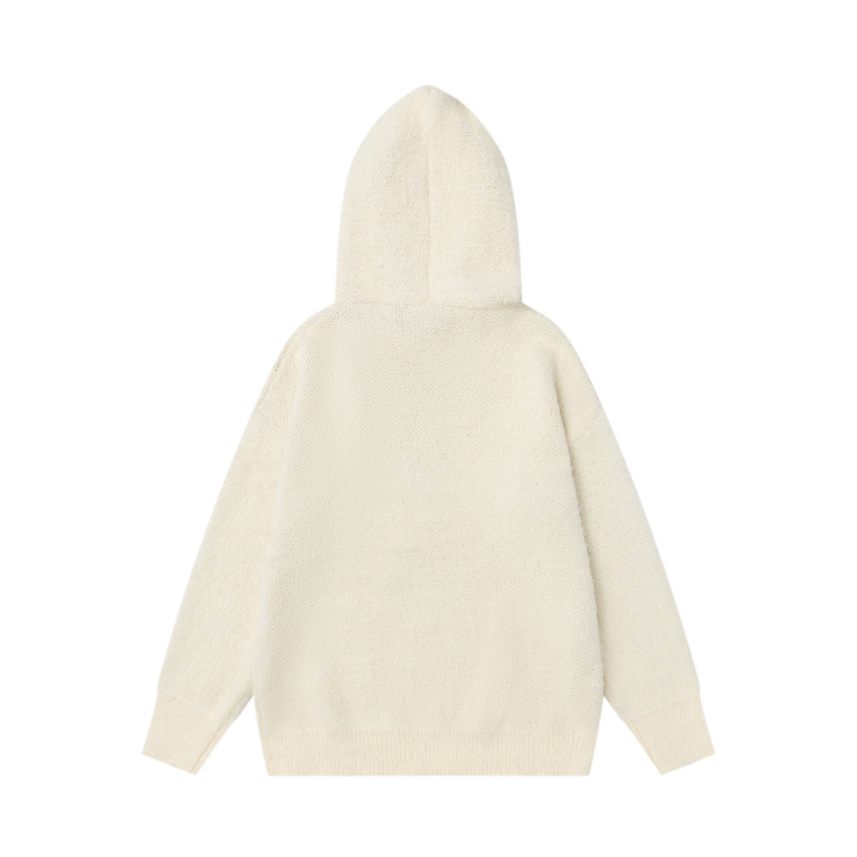 Double tie hat rope hooded sweater
