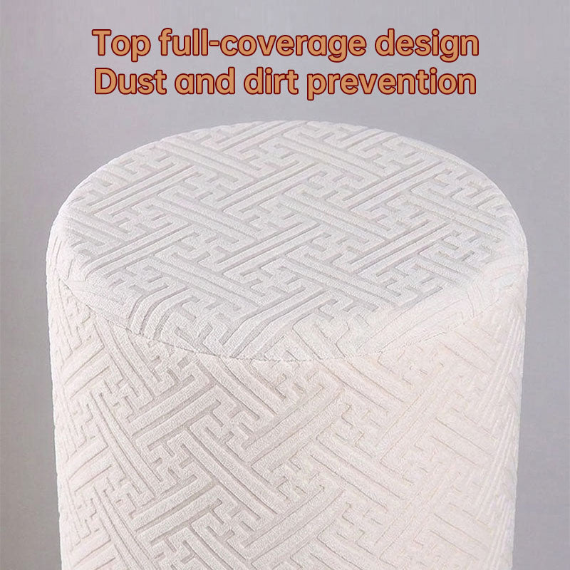 Minimalist Standing Air Conditioner Dust Cover - Cylinder Shape, High Elasticity, Universal Fit for 3P Large Size Floor Units