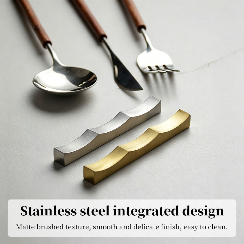 Creative Stainless Steel Chopstick Stand – Metal Chopstick Holder for Asian Cuisine, Kitchen & Restaurant Accessories