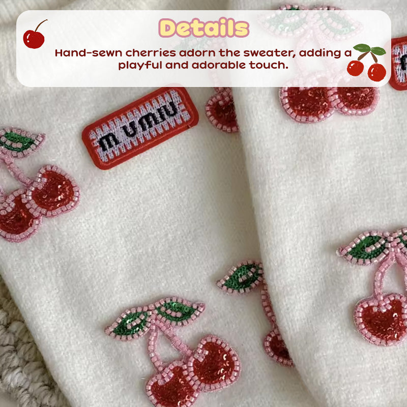 Teddy/Bichon/Maltese Winter Warm Sweater - Cute Fruit-Print Knit
