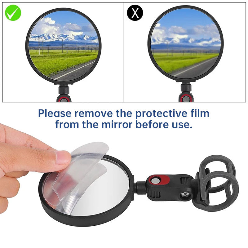Electric Scooter Rearview Mirror for Ninebot MAX G3/G2/G30/ZT3/GT3/F3/E2/F2Pro/F2Plus/C2Pro/E8/F40/P100 Models
