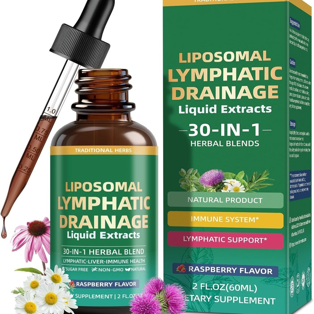 60ml lymphatic drainage drops