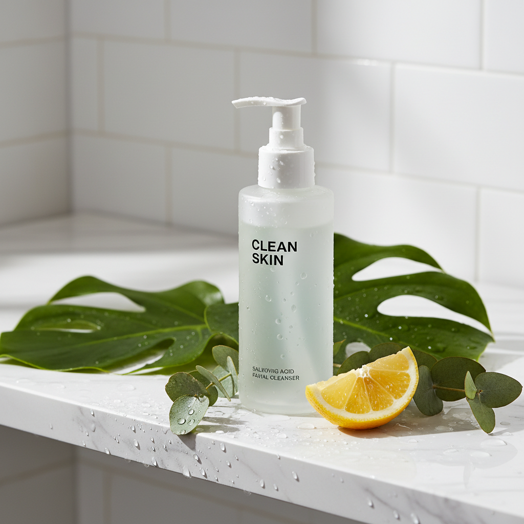 Nettoyant visage à l'acide salicylique Viareline